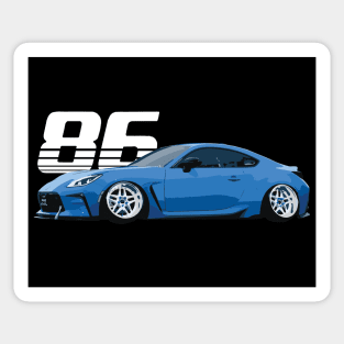 stanced gr86 neptune blue - Keiichi Tsuchiya brz Sticker